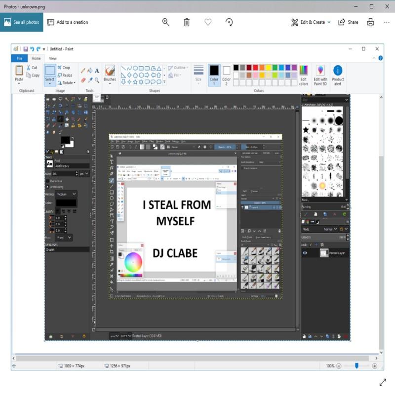 I Steal From Myself album art